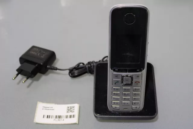 Siemens Gigaset S4 Professional Mobilteil  mit Ladeschale DECT Telefon