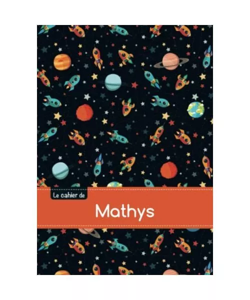 Le cahier de Mathys: Cahier mathys,seyes,96p,a5,espace, Collectif