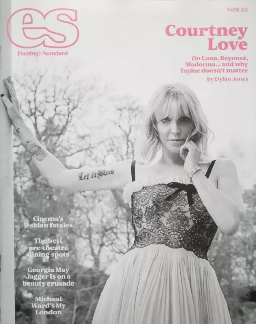 Courtney Love Cover Feature Es Magazine 19 April 2024