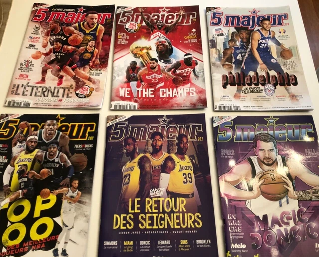 Magazine Basket Cinq Majeur N°249 Octobre 2016 - Avec Posters à L'intérieur