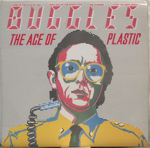 BUGGLES The Age of Plastic LP Signed & Inscribed by Geoff Downes—Orig. UK Press!