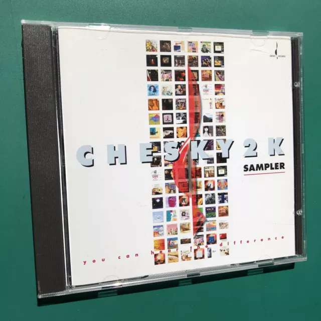 CHESKY 2K SAMPLER Latin Jazz CD Christy Baron Jon Faddis Ana Caram Sara K • USA