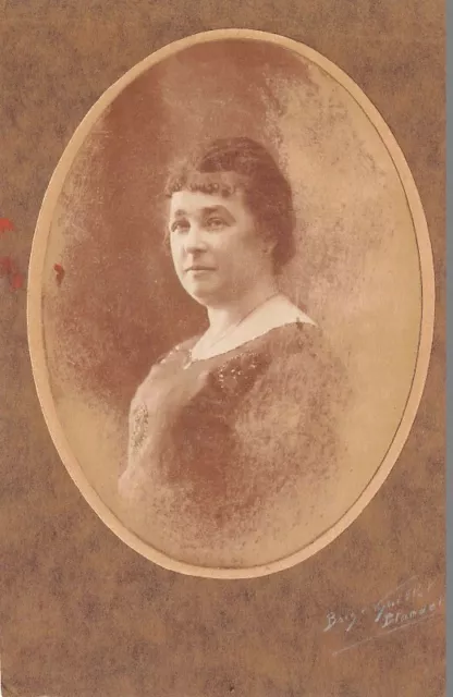Family Photo - Portrait of a Woman in a Medallion - Turn of the Century