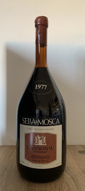 Magnum Vino Sella Mosca Cannonau 1977 3,78 lt