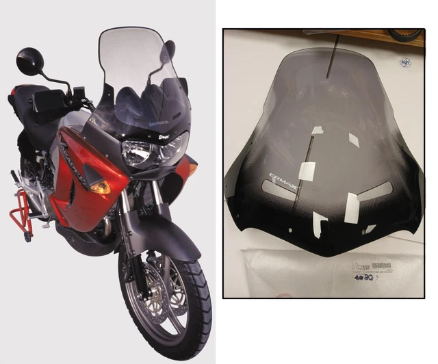 Bulle De Protection Ermax Haute HP+5 Pour Yamaha FZ8 Fazer 2010-2016 - Neuf, 40cm, Couleur Noire Probable