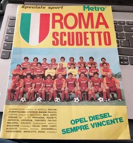 Écharpe Ultras Roma Torcida 1982/83 - Pannetto - Rare Et Neuf