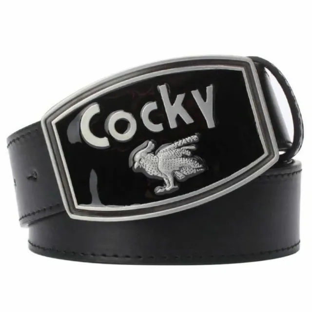 Cocky Bird Buckle Belts Western Style Leather Belt Men Fashion Accessories 1pc S
