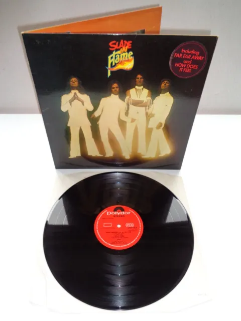 Slade-Slade In Flame...superb! 1St Uk Press Near Mint Vinyl Lp 1974