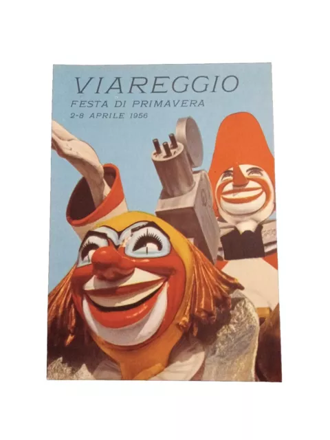 1956 Viareggio (Lucca) sfilata di carri e mascherate del carnevale