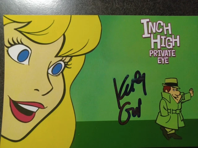 KATHY GORI As Voice LORI Hand Signed Autograph 4X6 PHOTO - INCH HIGH PRIVATE EYE