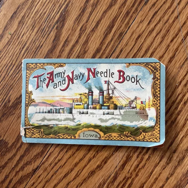 The Army And Navy Needle Book- Iowa