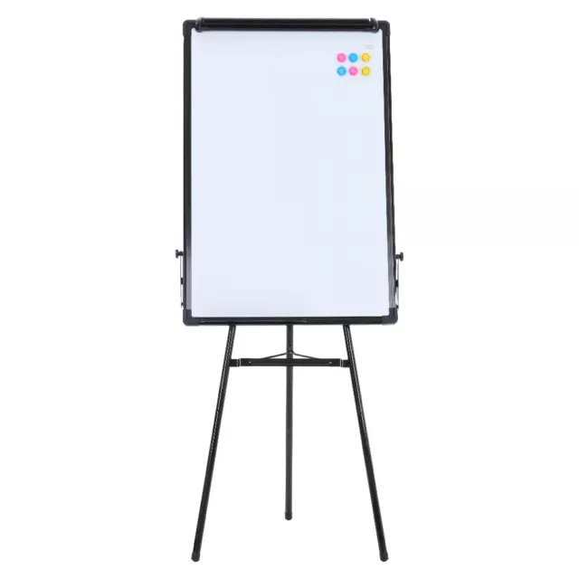 Tripod Magnetic Whiteboard Flip chart Easel Board Dry Wipe Notice Office School