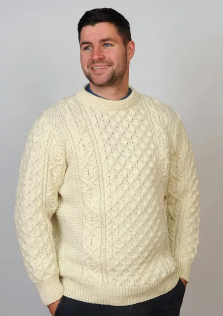 Irish fisherman hotsell sweater mens