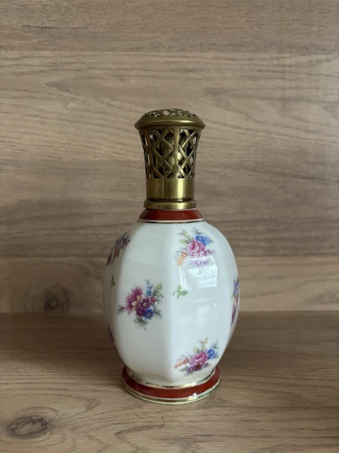 LAMPE BERGER ancienne porcelaine signé BERGER PARIS made in