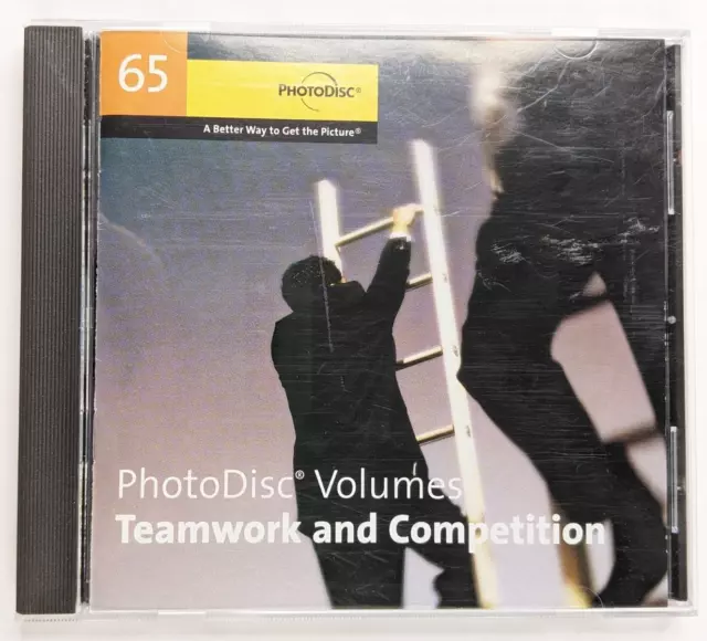 PhotoDisc Volumes 65, Teamwork, Competition CD Royalty-Free 336 Stock Photo