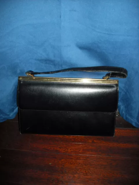 Marilyn Monroe Owned & Worn Black Leather Handbag Stylist Sydney Guilaroff