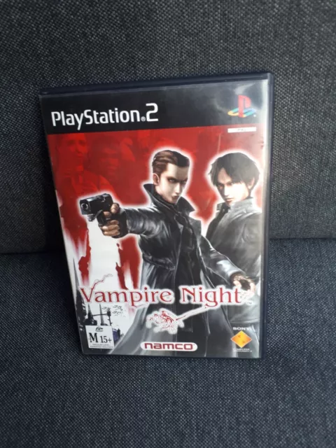Sony Playstation 2 PS2 Game Vampire Night by Namco PAL Preowned