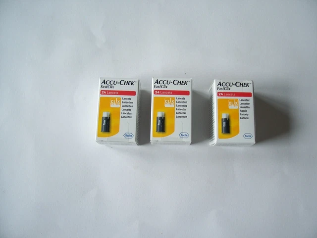 Fastclix Accu-Chek  N 3 Confezioni Da 24 Lancette Scad 2026-07-31