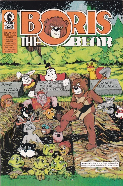 Boris the Bear #8,  (1986-1987) Dark Horse Comics