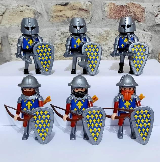 Figurine Playmobil Chevalier Château Médiéval - Occasion, Univers Moyen-Âge, Pour Collection Ou Jeu