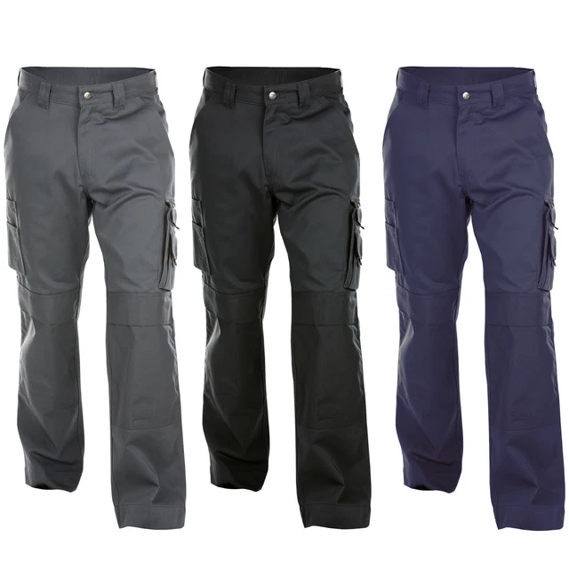 Bundhose Arbeitshose Mit Kniepolstertaschen ARTMAS 270g/m² Grau/weiß (Gr.44-64
