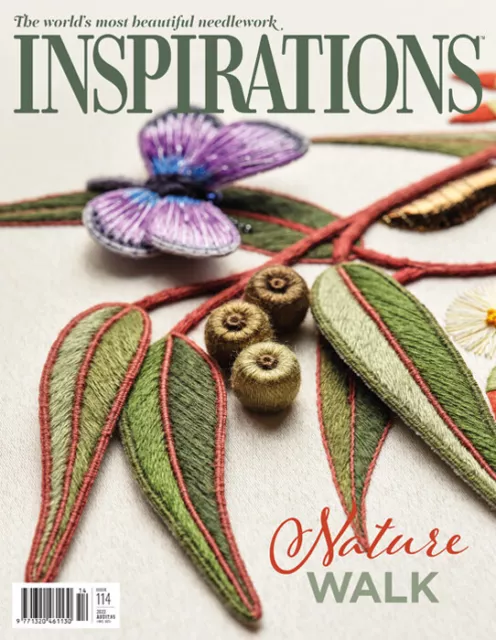 Inspirations Embroidery Magazine - Issue #114 (Apr'22) inc P&P