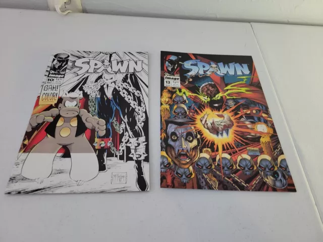 Spawn #10 #13 May August '93; Image Comics - Iconic Todd McFarlane cover