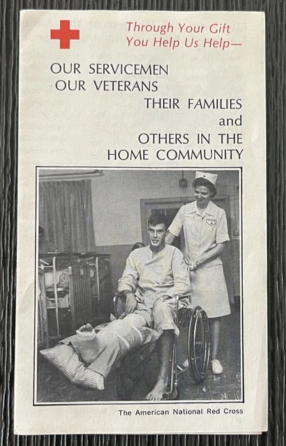 American Red Cross Brochure - VIETNAM VET - ARC 1178-1 (REV July 1968)