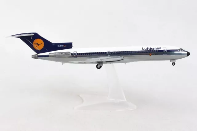 HE571326 Herpa Lufthansa 727-200 1:200 50th Anniversary Model Airplane 3