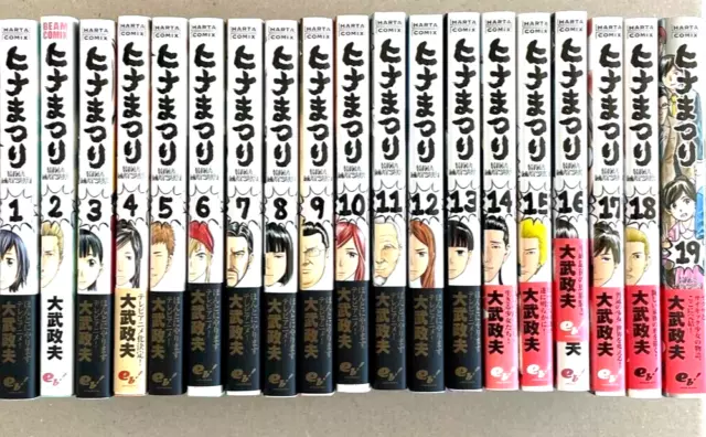 Hinamatsuri Vol.1-19 Juego completo completo de cómics manga japoneses