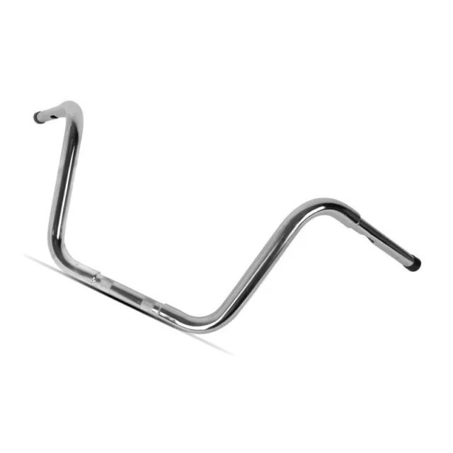 Lenker Fat Ape Hanger Classic 12" für Harley Dyna Wide Glide chrom