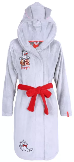 Disney Ladies Dressing Gown, Lilo and Stitch Fleece Hooded Robe, Gifts for  Women