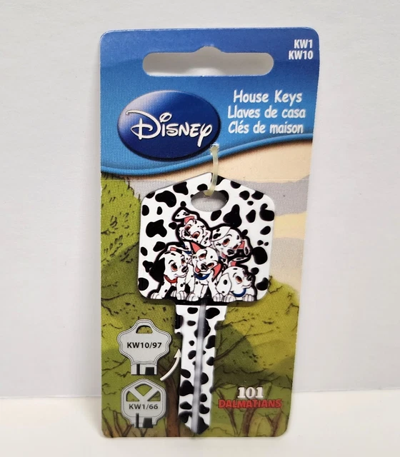 101 Dalmations House Key Blank Disney Stocking Stuffer KW1 KW10