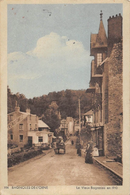 Cpa 61 Bagnoles De L'orne Le Vieux Bagnoles.autre