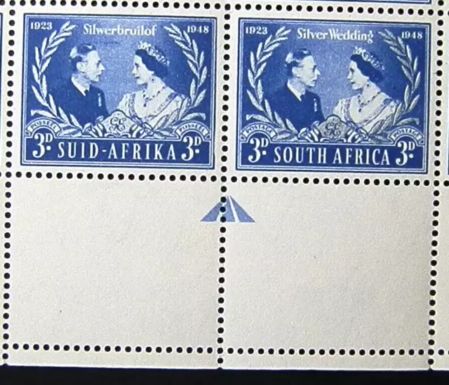 South Africa 1948 Sg125 Silver Wedding -  Mnh