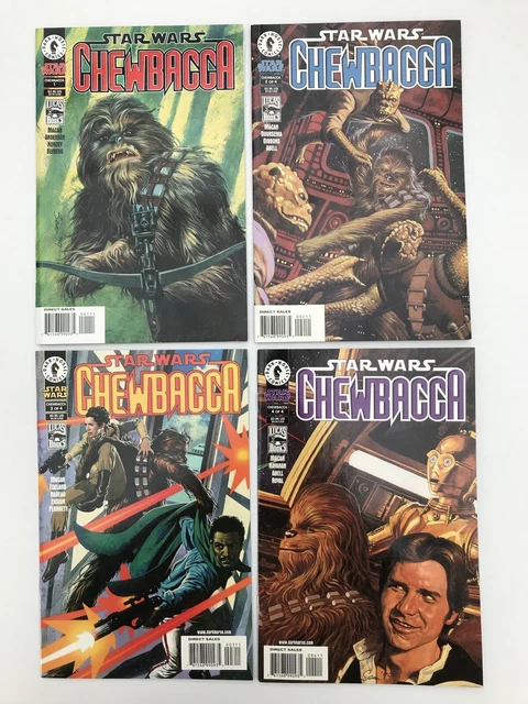 STAR WARS CHEWBACCA 1 2 3 4 complete set run series mini dark horse