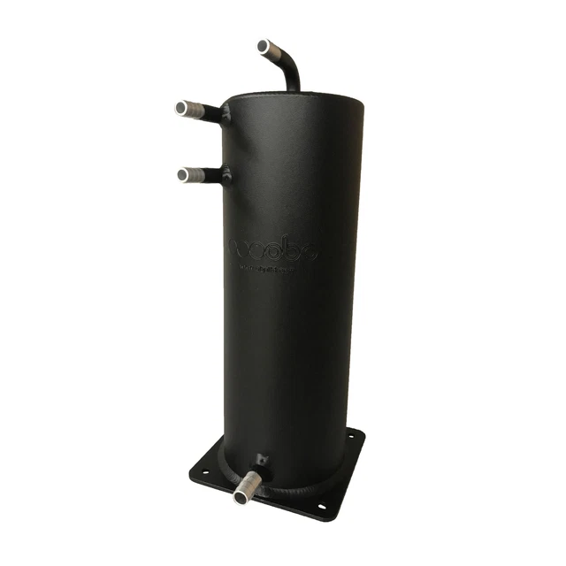 Pentola vorticosa carburante leggera 2 L materia scura - raccordo a spinta - montaggio base