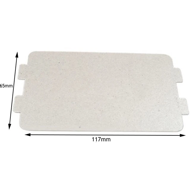 MORRISONS GENUINE MICROWAVE Wave Guide Cover Wall Guard Plate Panel 117 x 65 mm £8.62 PicClick UK