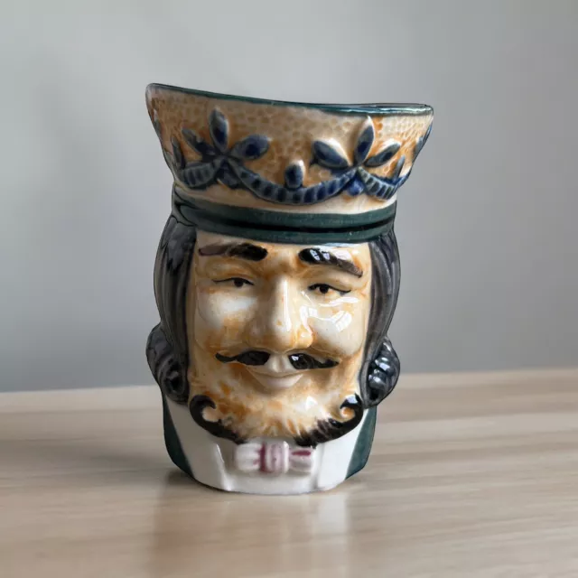 Vintage King Toby Face Mug Made In Occupied Japan 1950s