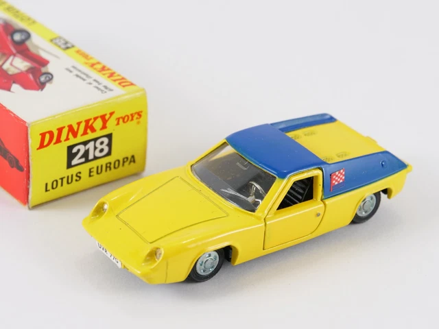 Dinky Toys GB n° 218 Lotus Europa neuf en boite 1/43