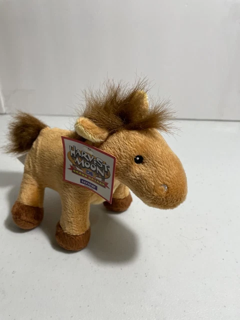 HARVEST MOON GRAND BAZAAR Promo HORSE PLUSH w/ TAG Natsume Nintendo E3 2010