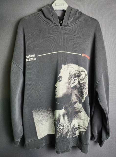 Hu0026M WOMENS BLACK Cotton Pullover Hoodie Size M - Justin Bieber £8.00 -  PicClick UK