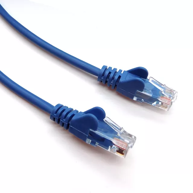 RJ45 Ethernet Patch Lead Cat5e Network LAN Cable Fast Internet 1m- 50m Wholesale 3