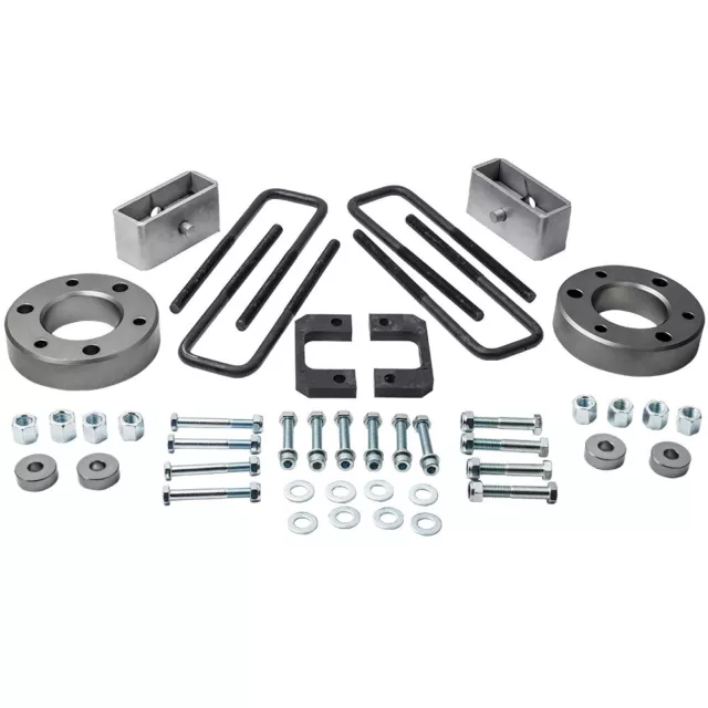 3& FRONT 2& Rear Lift Kit w/ Diff Drop For GMC Sierra Chevy Silverado