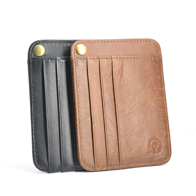 Portafoglio Donna In Pelle Morbido E Sottile Con Nappa E Portamonete – RFID, Mini Bifold Per Carte E Contanti, Regalo Perfetto