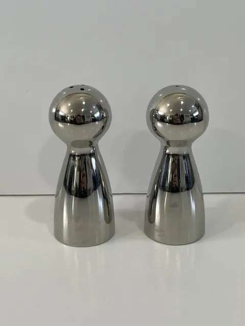 Umbra Stainless Steel Salt and Pepper Shakers GEMINI Modern Design