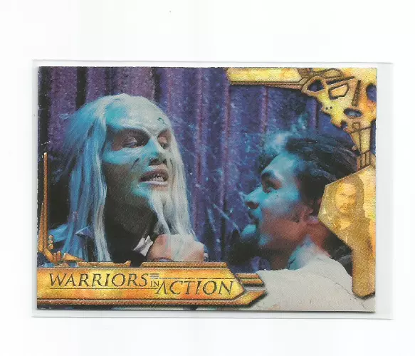 Jason Momoa As Ronon Dex 2004 Stargate Atlantis Warriors In Action Insert #W8