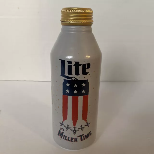 2020 Miller Lite Limited Edition Aluminum One Pint Beer Can Flag It’s Miller Tim