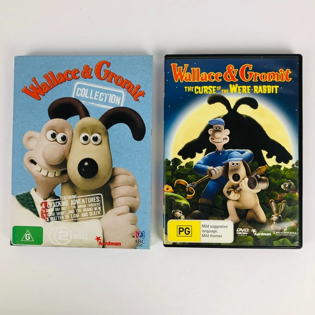 WALLACE AND GROMIT The Curse Of The WereRabbit DVD 2005 Family Region