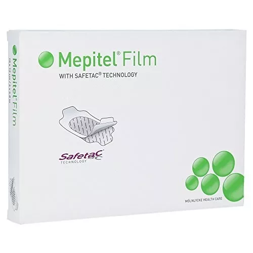 Mepitel transparente Filmverbände 15,5 cm x 20 cm x 10